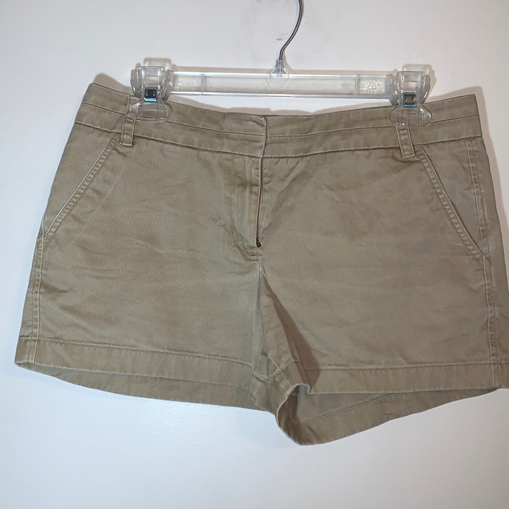 J Crew Chino Shorts Size 8